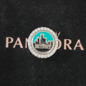 Pandora Detroit Motor City Exclusive Travel Charm Pendant S925 Silver with box